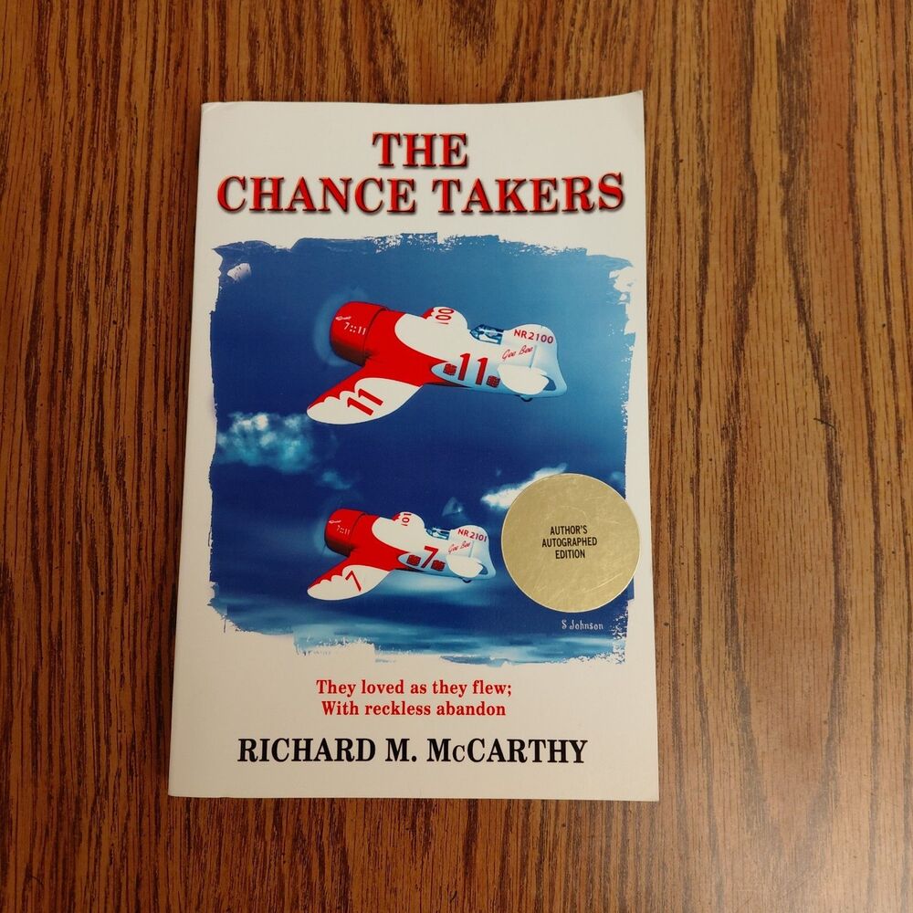 The Chance Takers Richard M. McCarthy Author's Autographed Edition